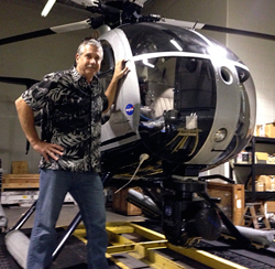 Helicopter Pilot Paul Barth, Aerials DP Steve Cassidy