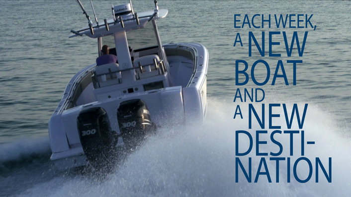 EACH WEEK A NEW BOAT AND A NEW DESTINATION