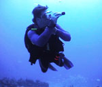 John Webster diving